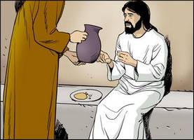 Jésus reçoit